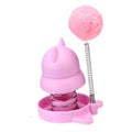 55mm mint-scented cat toy ball with self-moving mechanism in blue, orange and pink colour options