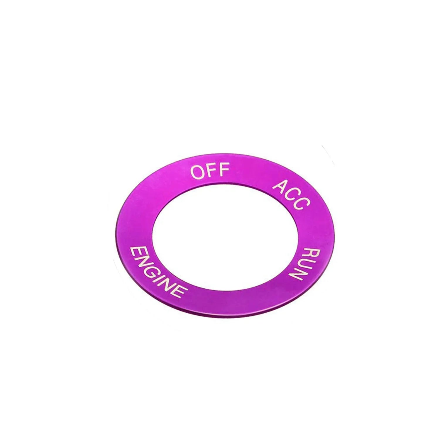 Aluminium alloy decorative ring for Dodge Challenger and Grand Cherokee air conditioning knob in multiple colours
