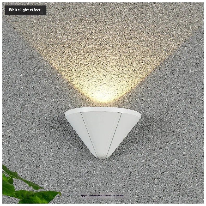 Black bird's nest design LED courtyard lamp with aluminium alloy shell