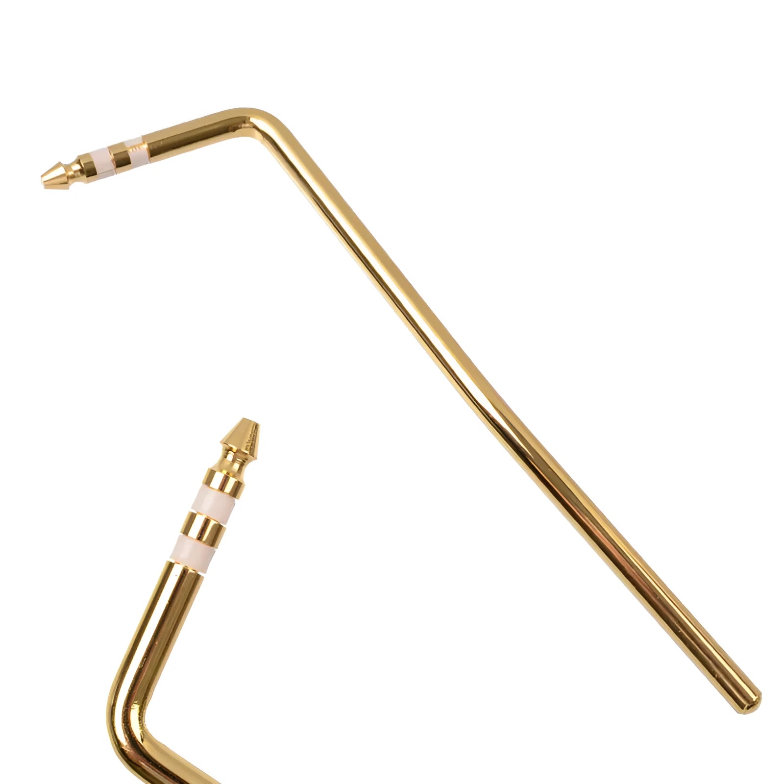 Guitar tremolo bar replacement part in black, gold, silver, and blue colour options