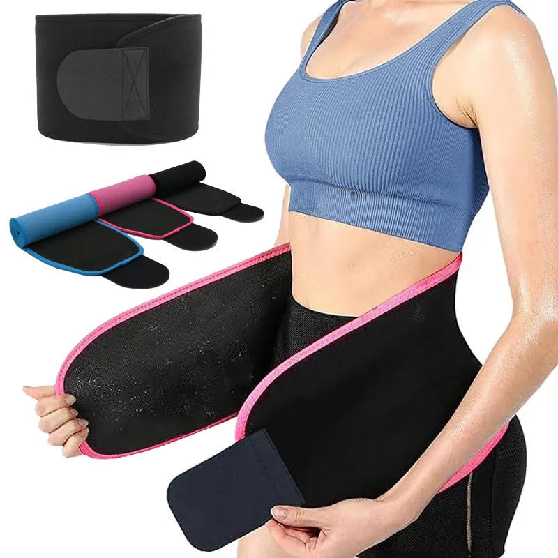 Neoprene lumbar support belt for adult waist protection during running and fitness activities