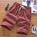 Men's cotton summer shorts with lace-up front waist in various colours and sizes