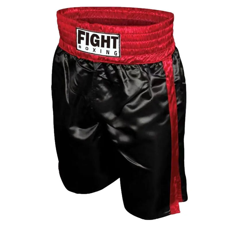 Boxing shorts with elasticated waistband available in multiple colour combinations including black and gold