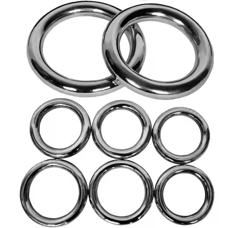 Carbon steel Wing Chun training ring with electroplating finish for martial arts conditioning