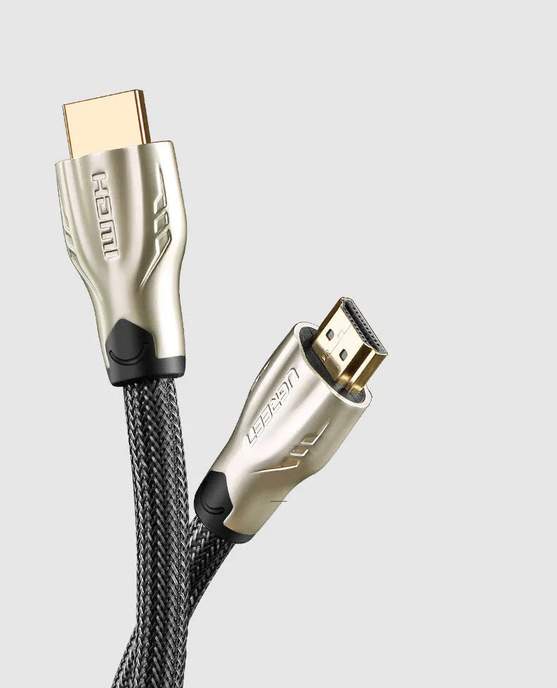 Black 5-metre HDMI cable with gold-plated connectors for 4K PS3 and Xbox