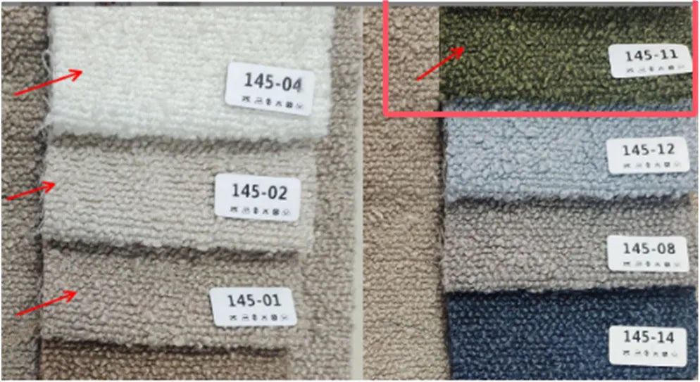 Rectangular pet sofa bed in cloth for dogs, shown as a thickened mattress pet mat with sizes S to XL