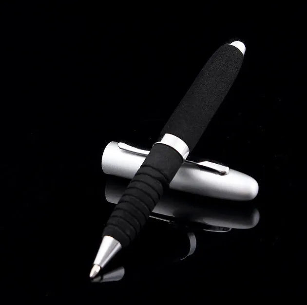 EVA metal cap mini ballpoint pen with 1.0mm bullet tip in multiple colours, 112mm length, 17g weight