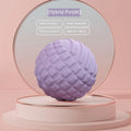 6cm diameter TPR foot massage ball in pink, blue, green, and purple colour options