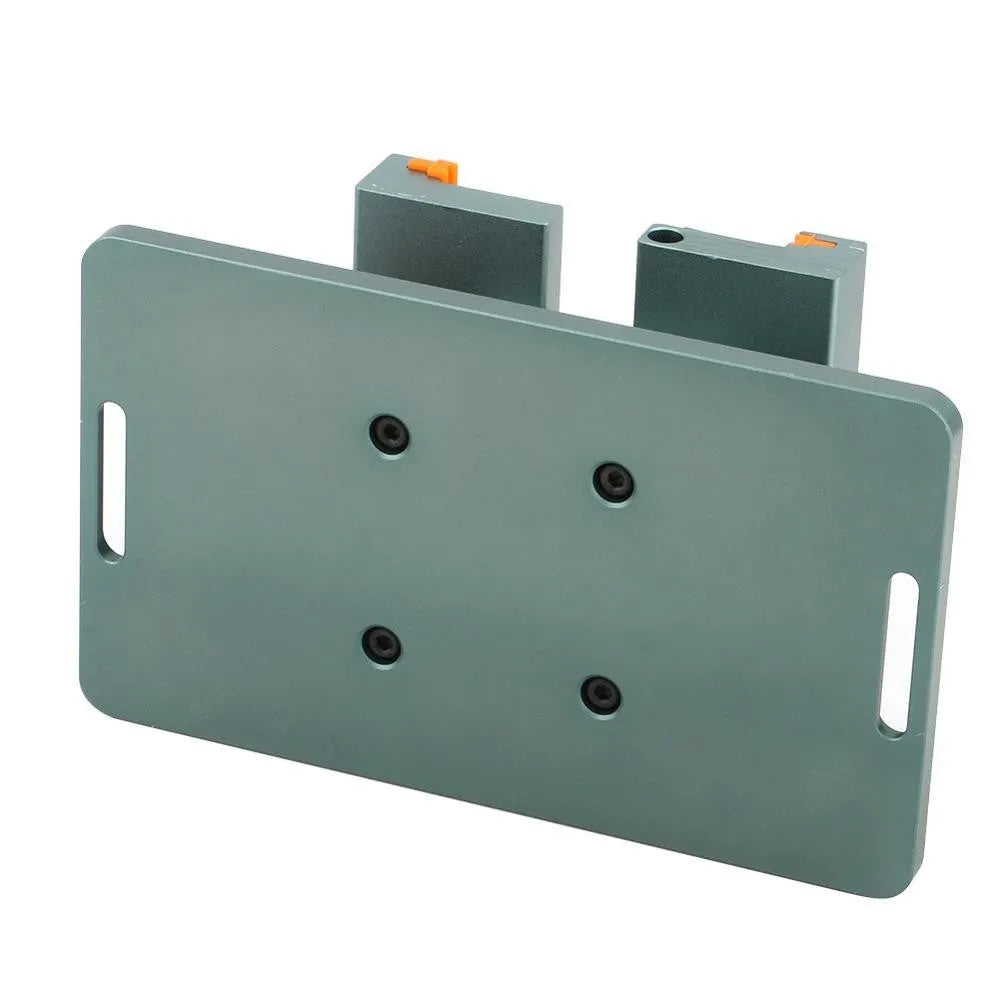 Adjustable mobile phone disassembly fixture with silicone protective grips and a prying crowbar tool