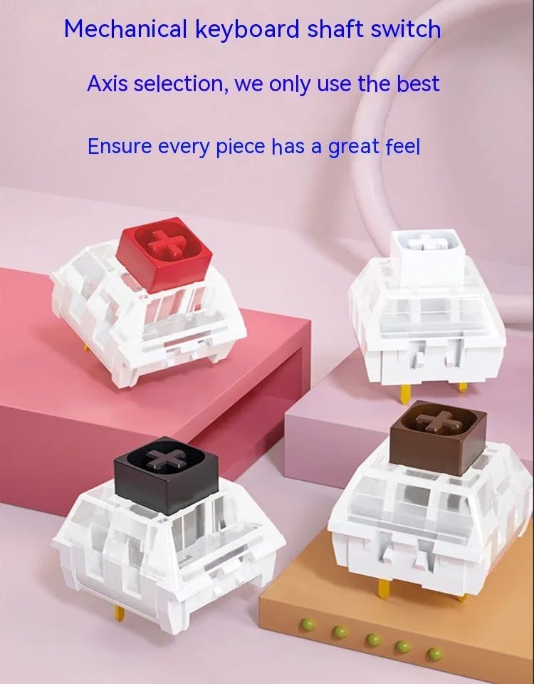 Black or white RGB backlit copy paste keypad with USB cable
