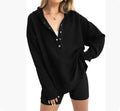 Women's loose fit raglan sleeve polyester sweater in peacock green colour