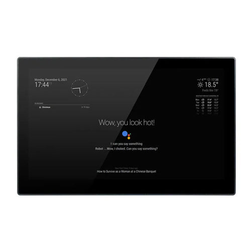 13.3-inch integrated computer voice assistant touch display panel with ABS casing