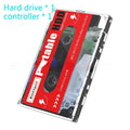 2TB external mechanical hard drive with USB cable and protective storage box