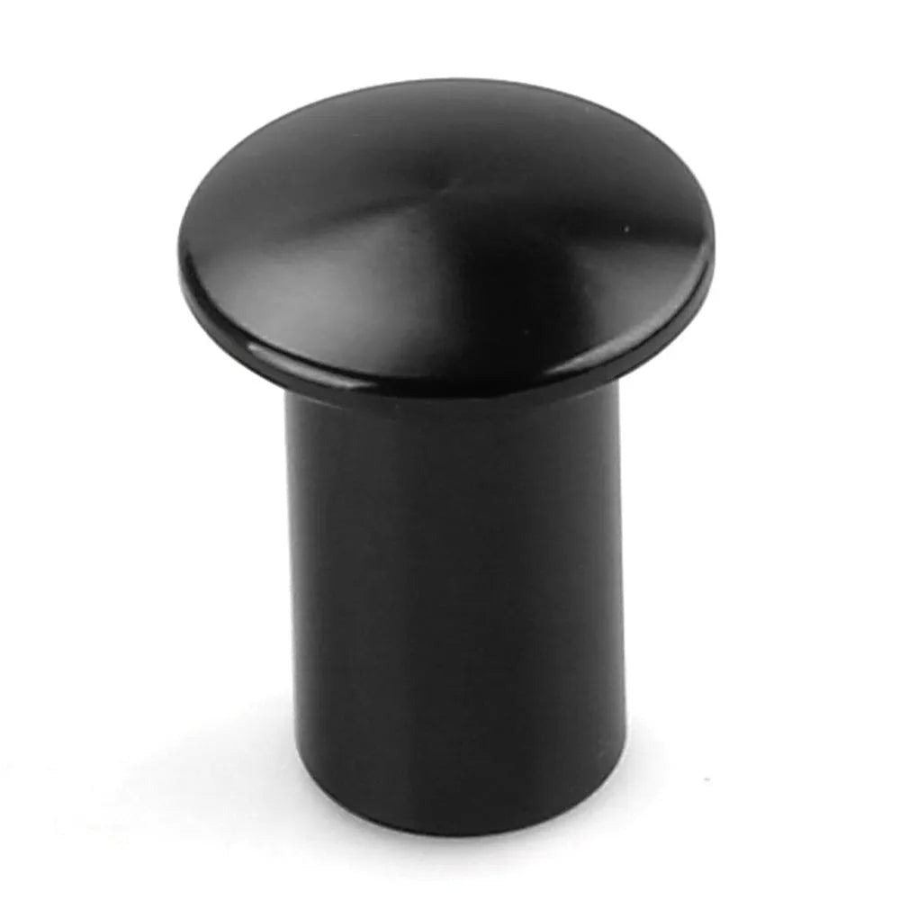 Aluminum alloy drift handbrake cap for car modification in gold, silver, black, blue, and red colour options.