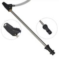 Ceramic derusting nozzle with stainless steel handle for Karcher K series sand blasting.
