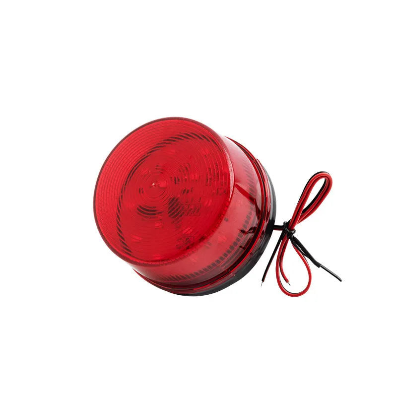 24v flashing alarm light with 73mm diameter, available in red, yellow, blue, green colours for enterprise fire protection