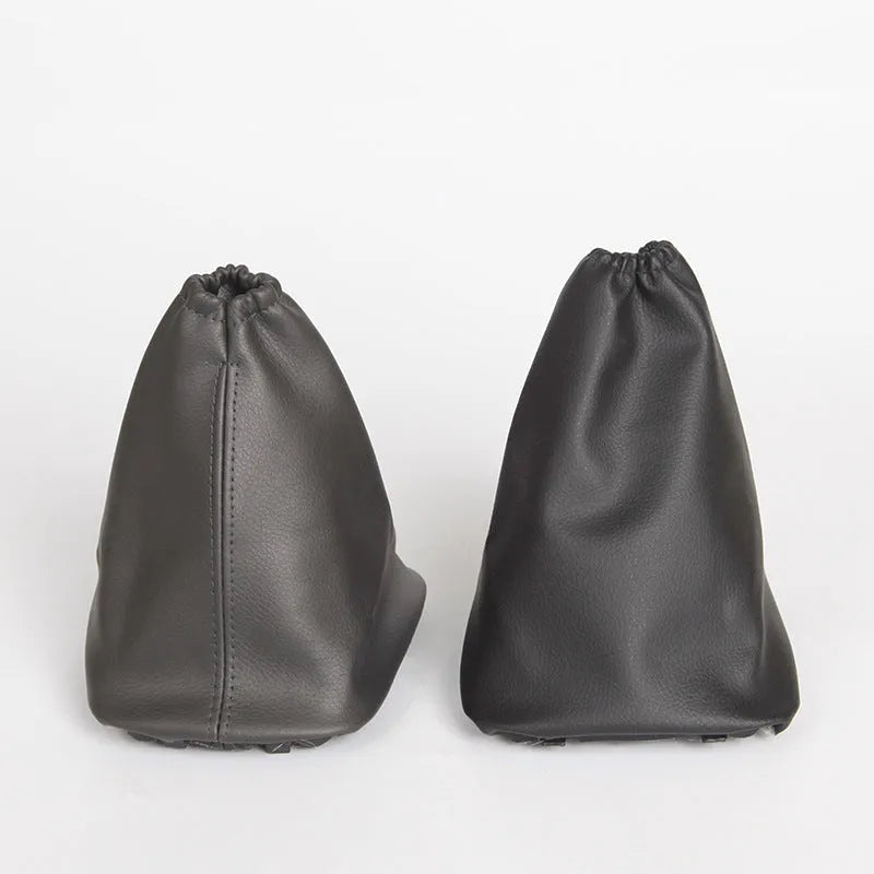 Black synthetic leather car shift lever dirt-proof cover for Toyota Corolla gear protection
