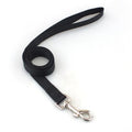 Solid colour polyester dog leash in a selection of colours including blue, black, and red, shown in a 120cm length.