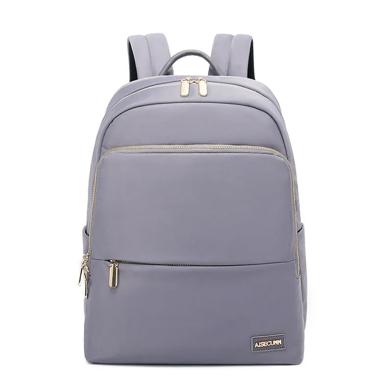 Oxford cloth women's backpack with large capacity and breathable back panel