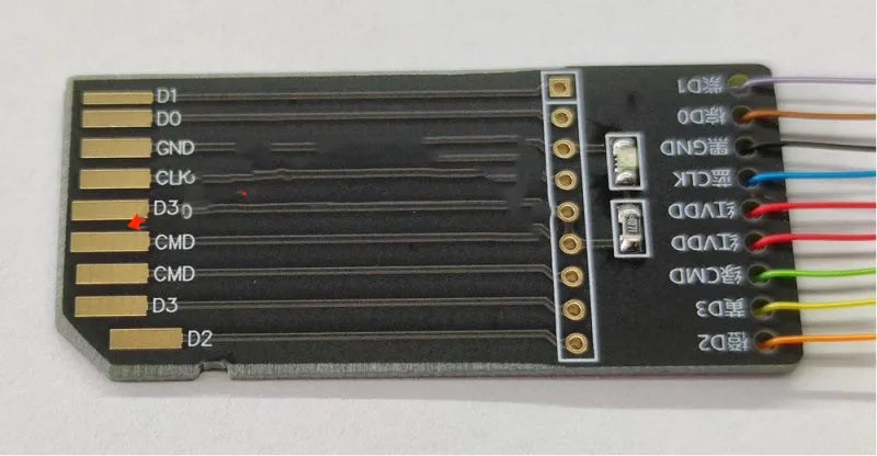 EMMC read and write tool for automotive audio host maintenance on BMW Mercedes Audi Porsche
