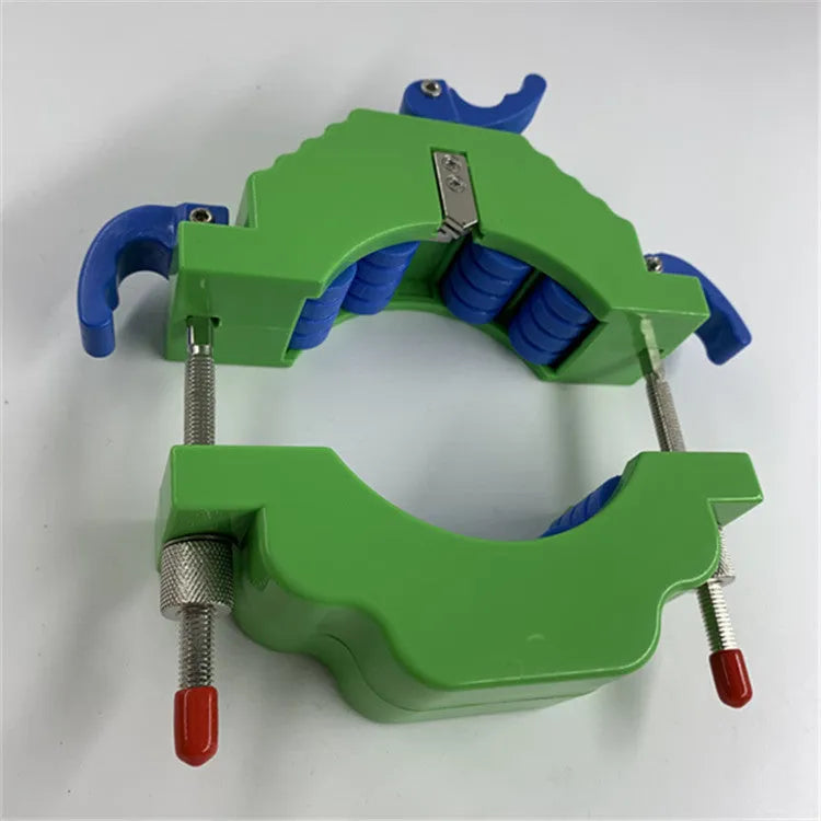 Yellow bottle cutter tool for cutting glass bottles, showing adjustable mechanism and stainless steel blade.