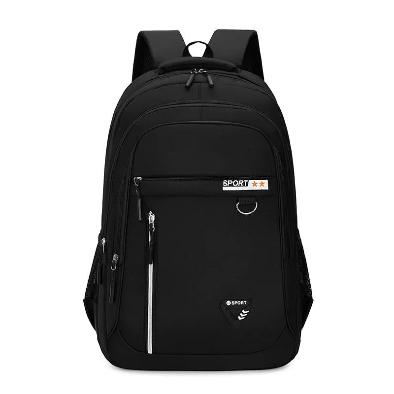 Men's Oxford cloth schoolbag in four colours with large capacity and air pillow belt
