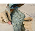 Simple portable hemostatic bandage and tactical gauze tape in 4 inch and 6 inch sizes