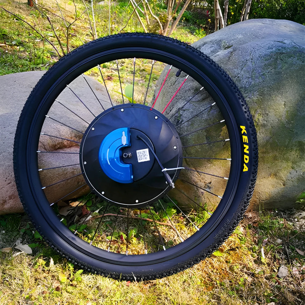 26-inch bicycle electric conversion kit with lithium battery pack and alloy hub motor