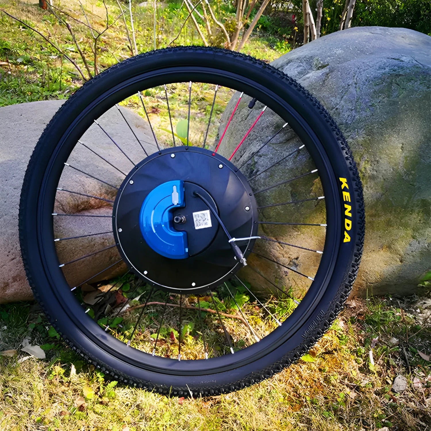 26-inch bicycle electric conversion kit with lithium battery pack and alloy hub motor