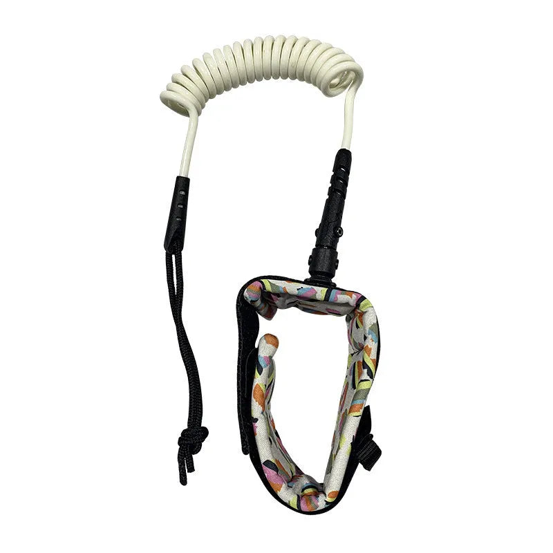 Portable surfboard hand holding rope for home training with high elasticity