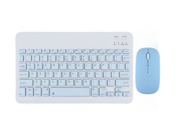 Bluetooth wireless keyboard for tablet PC in multiple colour options with USB charging cable