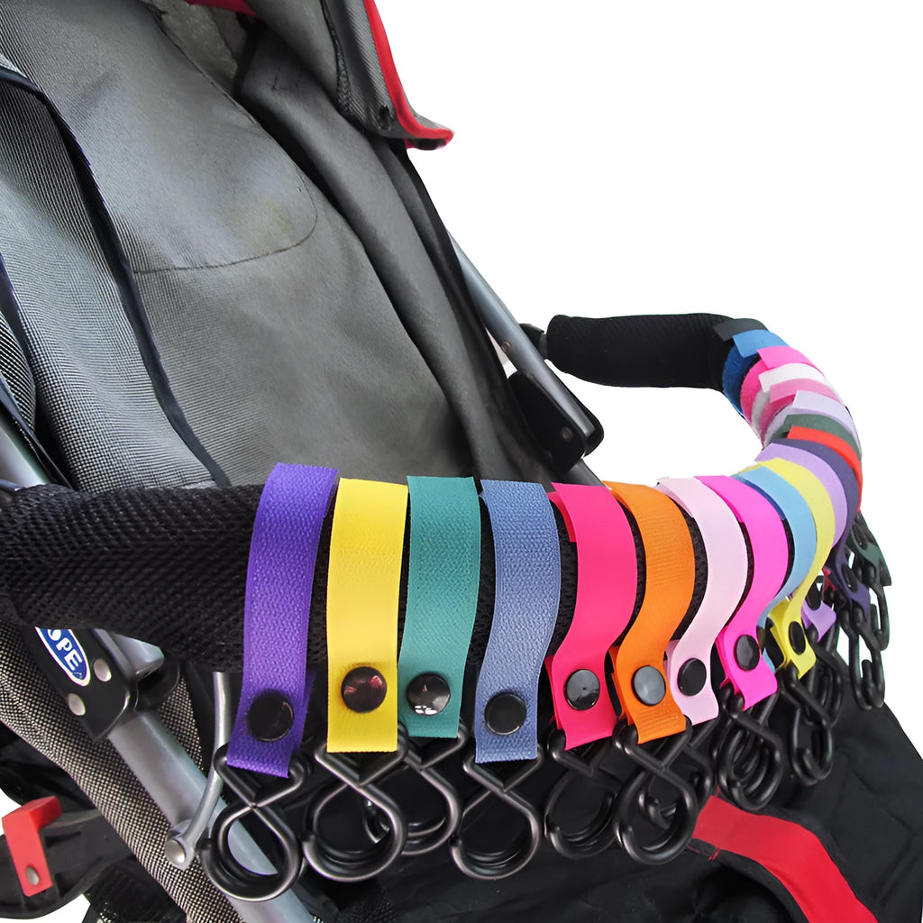 Nylon luggage Velcro hook in various colours for baggage identification