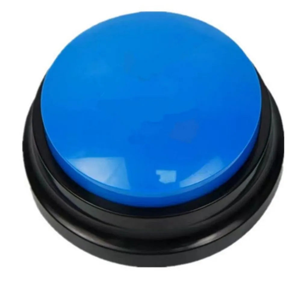 Voice recording button for pet training with 30-second capacity in five colour options