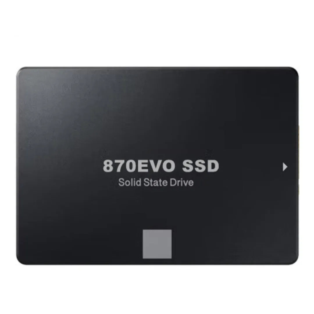2.5-inch internal solid state drive with SATA interface showing capacity options up to 4TB