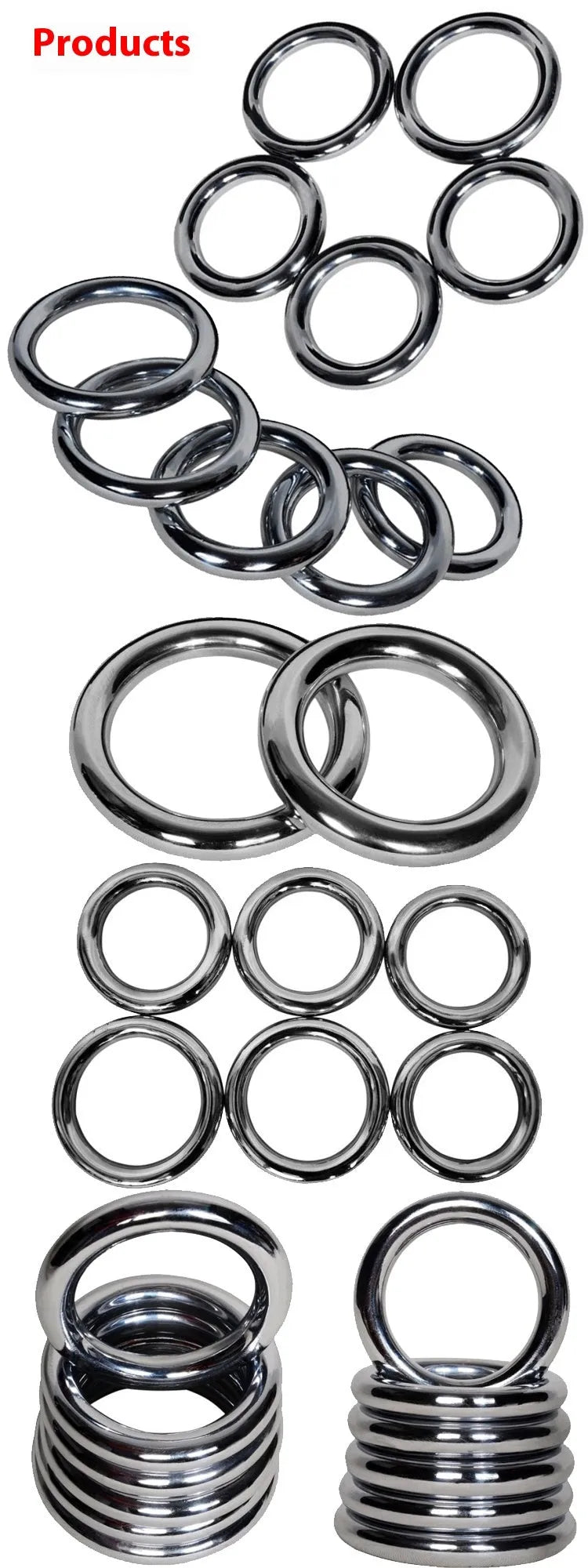 Carbon steel Wing Chun training ring with electroplating finish for martial arts conditioning