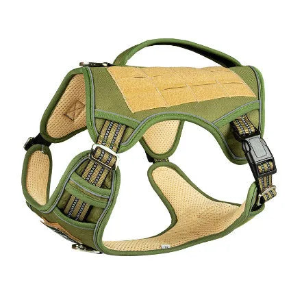 Tactical dog chest strap harness in Oxford cloth for working dogs