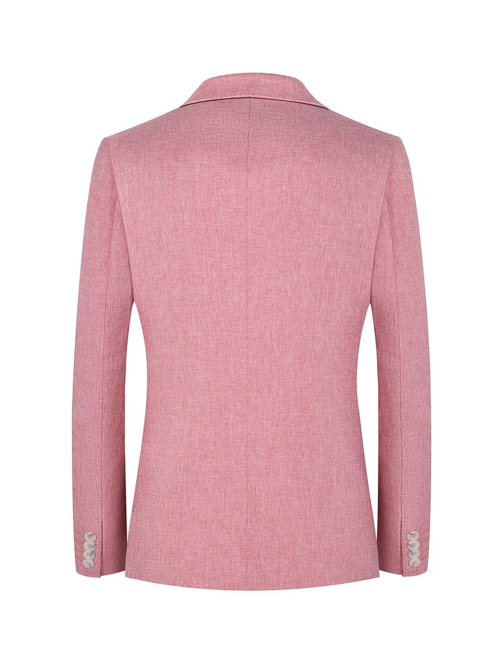 Men's western style suit jacket in pink and light blue colours with fashion city styling