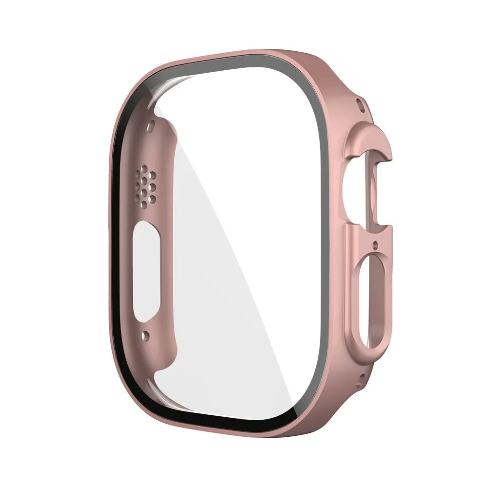 PC tempered film protective case for Apple Watch in various colours and sizes