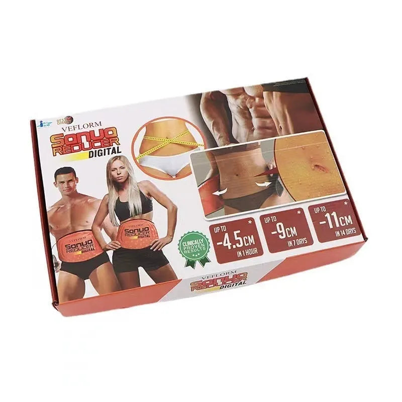 Sauna waist support belt showing adjustable strap and compression design for waist pain relief