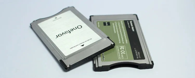 SD to PCMCIA adapter card with stainless steel housing and 32GB SD card for Mercedes-Benz vehicles