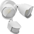 White LED human body induction security flood light for outdoor wall mounting