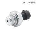 Silver metal automotive fuel pressure sensor compatible with 12616646 12677836 D1846A part numbers