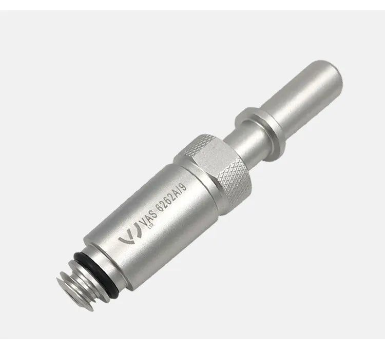 Silver metal transmission refueling joint VAS6262-9 tool for gearbox fluid changes