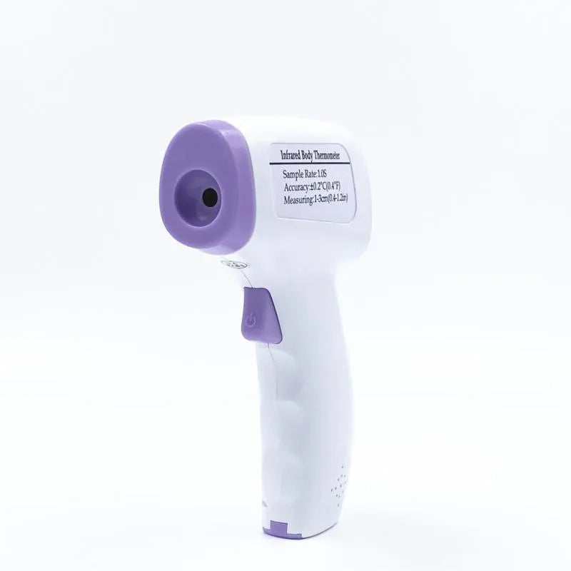 White digital non-contact thermometer for general fever monitoring