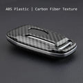 Plastic protective shell for a car key remote control, shown in single shell and buckle-attachment style.