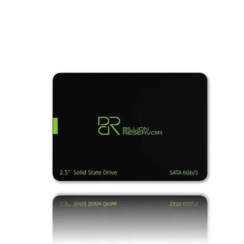 J11 series black 2.5-inch SATA solid state drive for desktop and notebook computers.