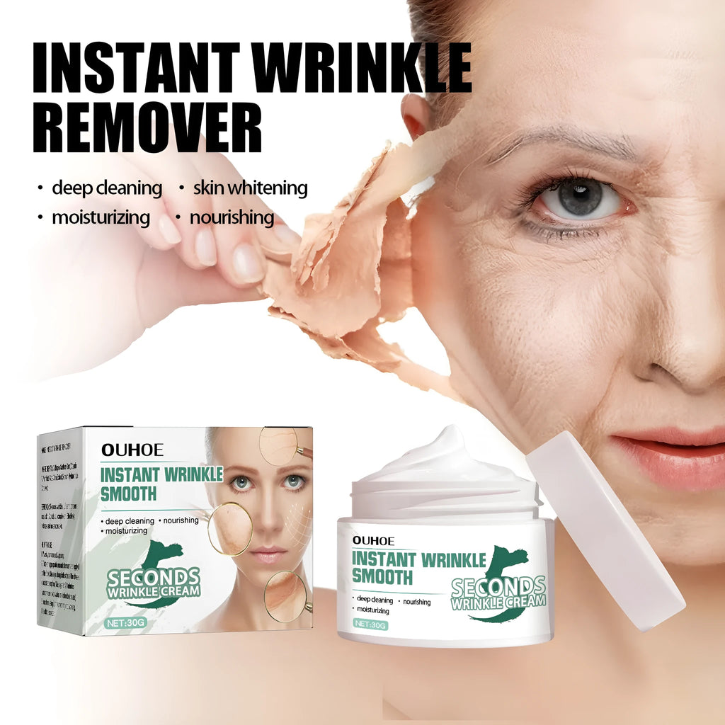 30g anti-aging face cream jar for wrinkle reduction and skin hydration