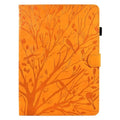 Imitation leather tablet protective case in multiple colours with a built-in bracket stand.