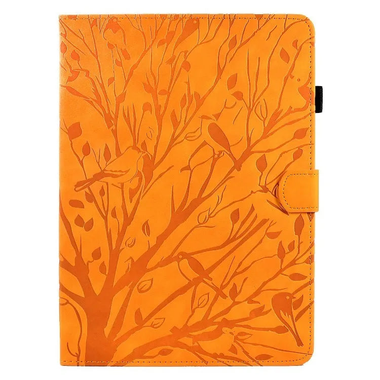 Imitation leather tablet protective case in multiple colours with a built-in bracket stand.