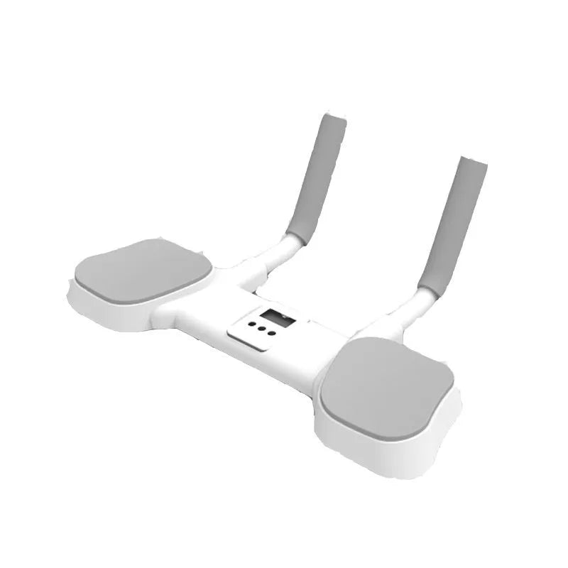 White household flat support trainer with alloy aluminium tube and ABS plastic construction
